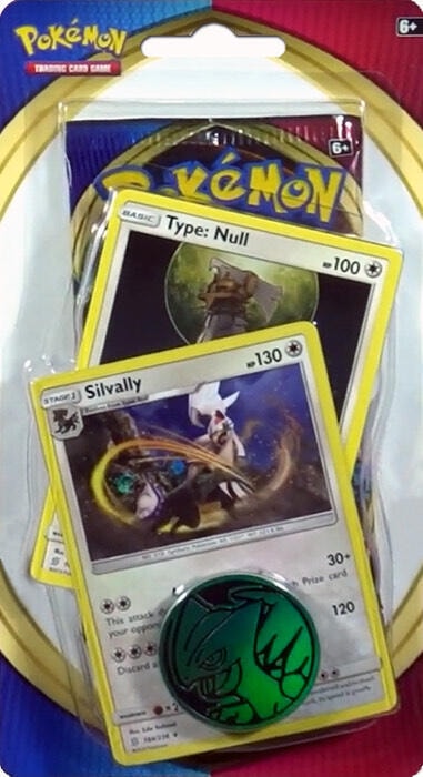 Sword and Shield Single Blister Pack TypeNull and Silvally