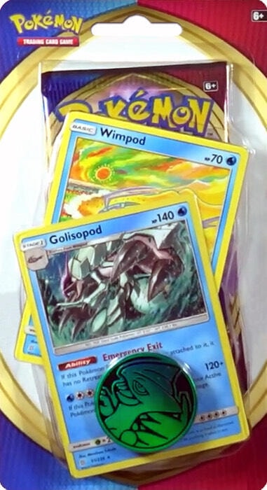 Sword and Shield Single Blister Pack Wimpod and Golisopod