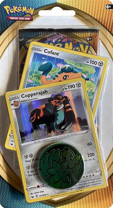 Sword and Shield Single Blister Pack Cufant and Copperajah
