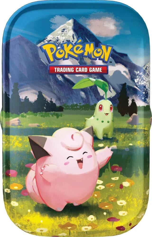 Ascended Heroes Mini Tin Clefairy and Chikorita