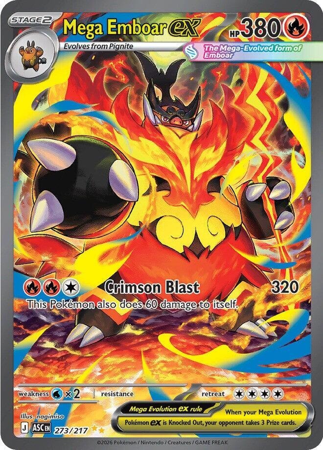 Mega Emboar ex 273 217