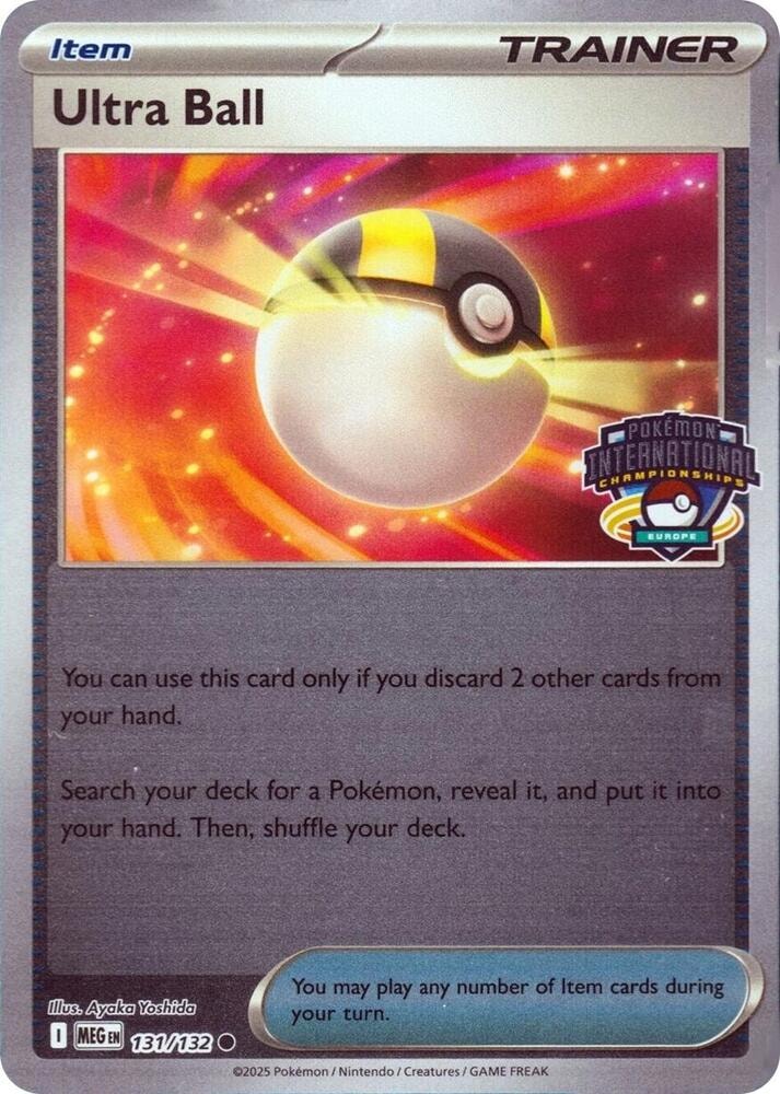 Ultra Ball 131 132 Europe International Championship