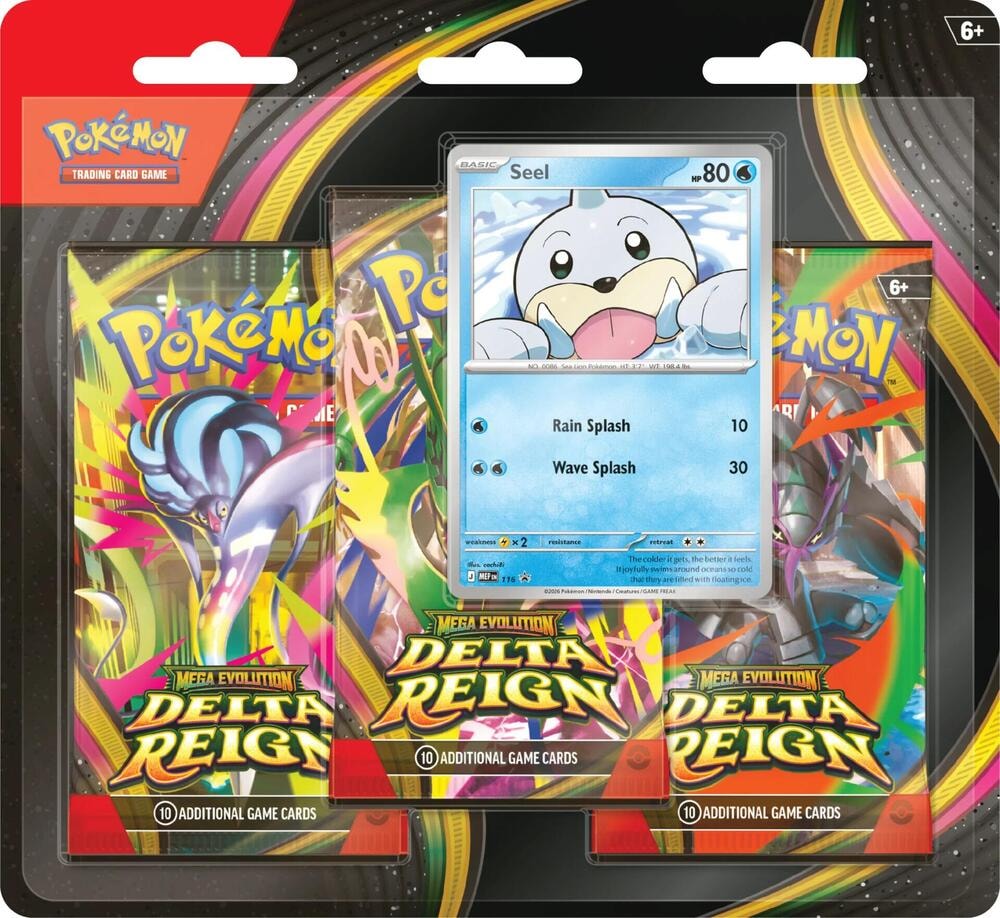 Delta Reign 3 Pack Blister Seel