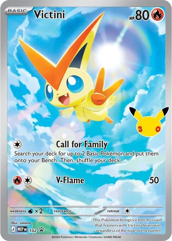 Victini 102 30th Celebration