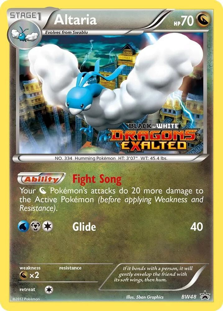 Altaria BW48 Prerelease
