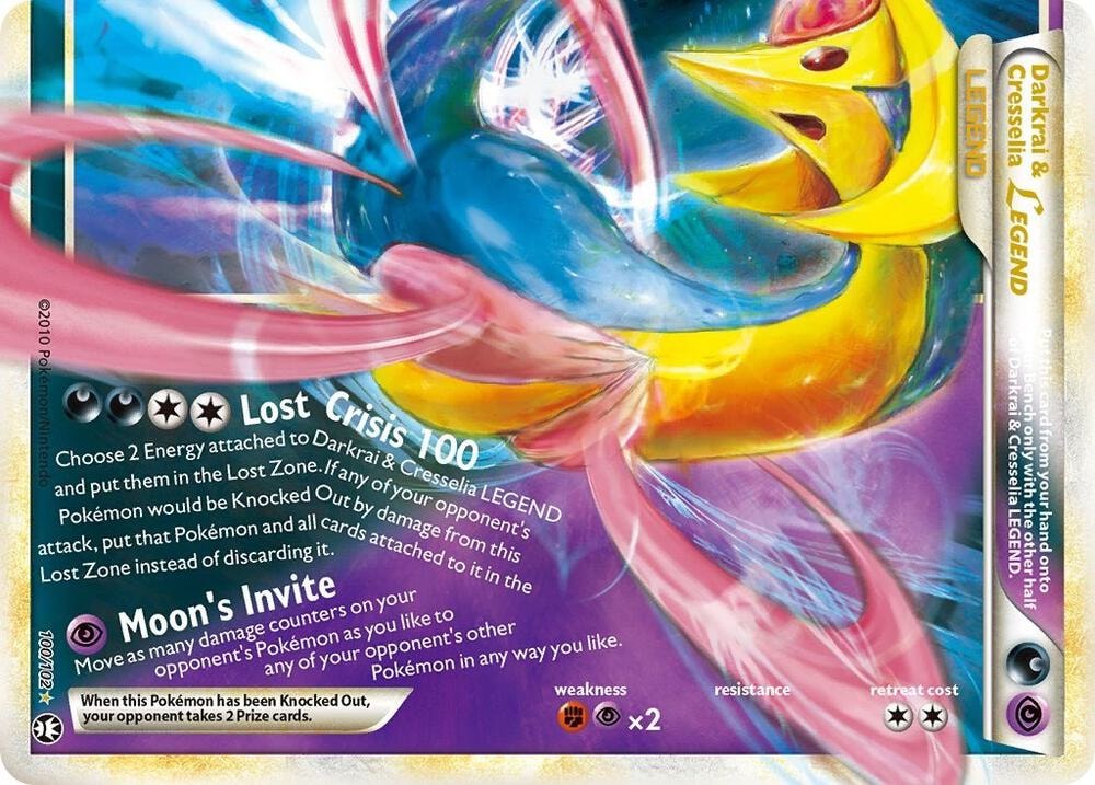 Darkrai & Cresselia Legend Bottom