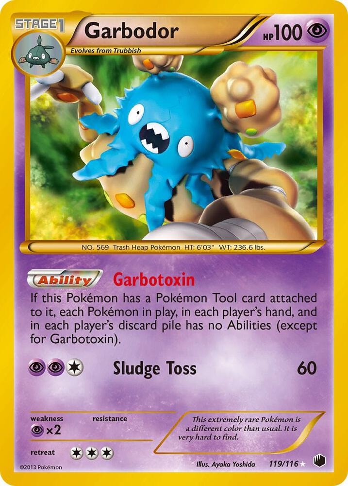 Garbodor 119 Secret Rare