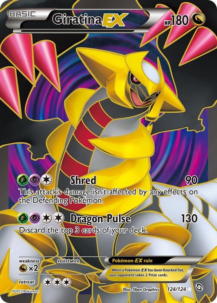 Giratina EX 124 Full Art