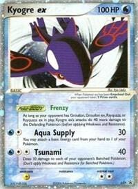 Kyogre ex 037 EX Collectors Tins