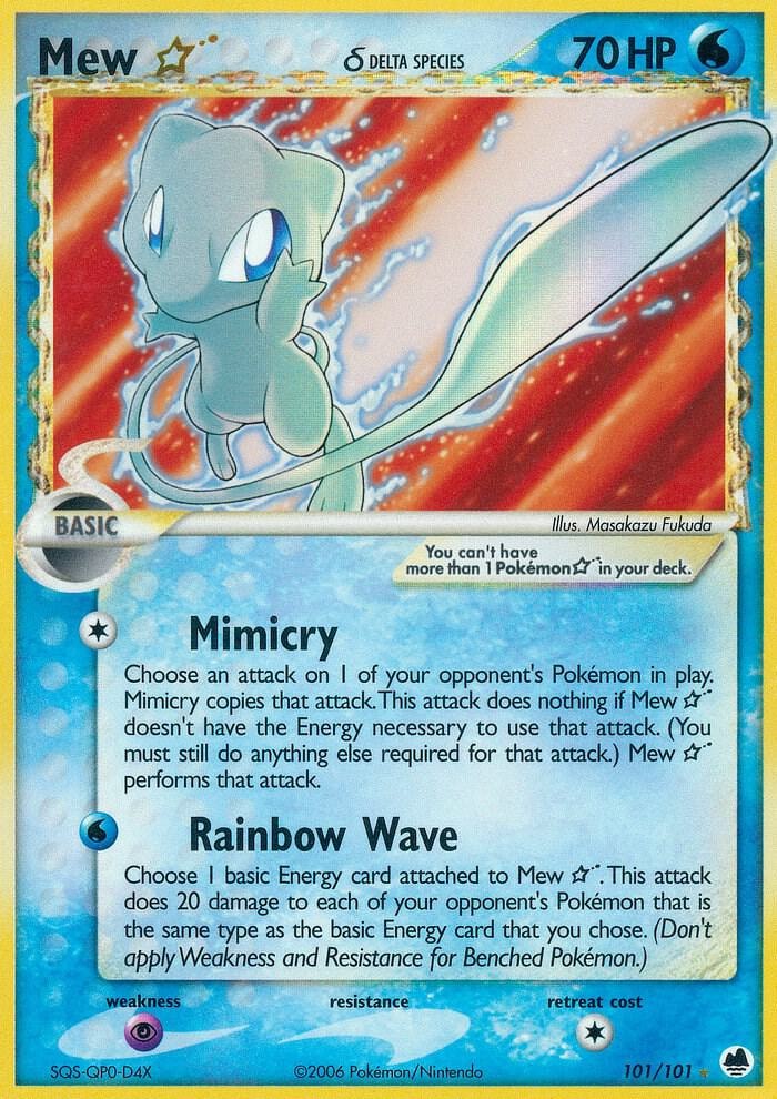Mew Star Delta Species