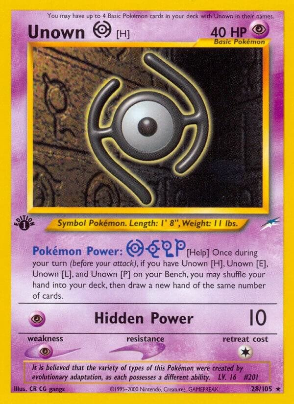 Unown H