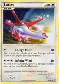 Latias HGSS10 Cracked Ice Holo