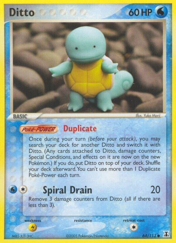 Ditto 64 113 Squirtle