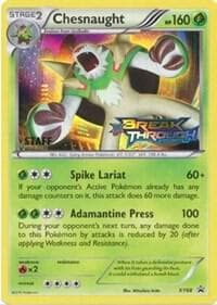 Chesnaught XY68 Prerelease Staff
