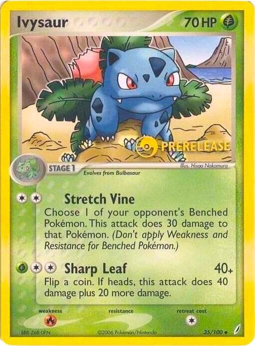 Ivysaur 35 100 Prerelease