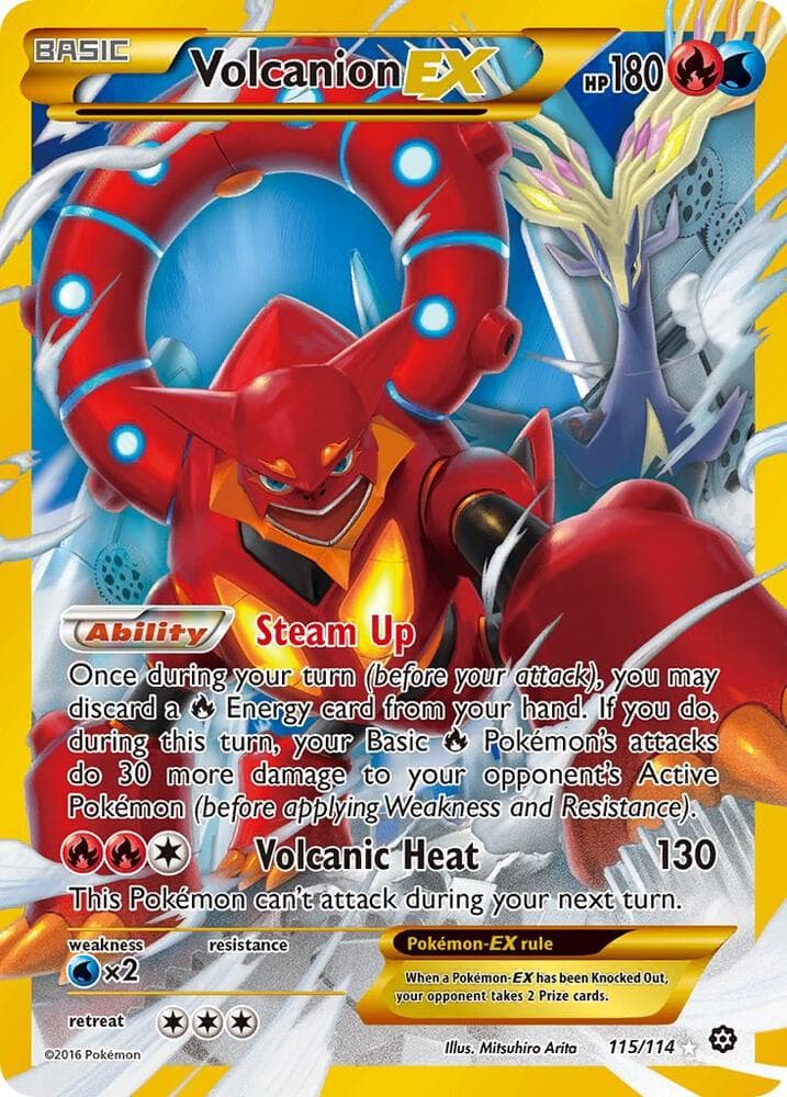 Volcanion EX Secret