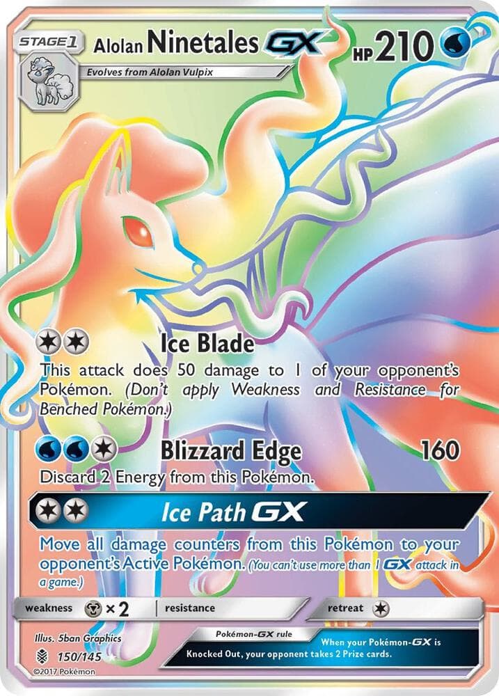 Alolan Ninetales GX Secret