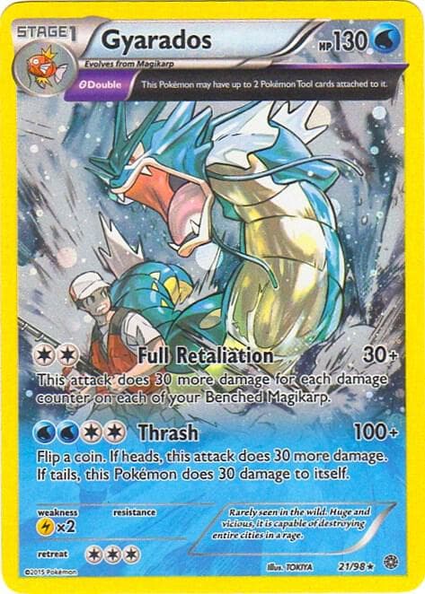 Gyarados 21 98 Cosmos Holo