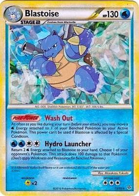 Blastoise 13 95 Cracked Ice Holo