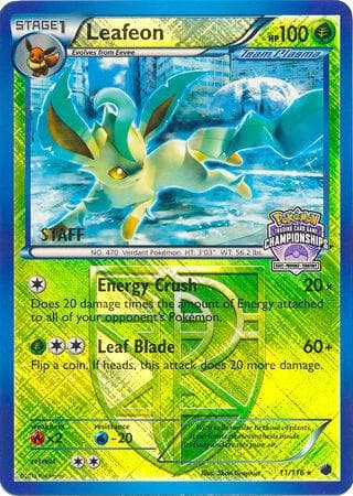 Leafeon 11 116 State Championships Staff