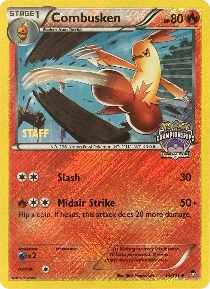 Combusken 13 111 Arena Cup Championships Staff