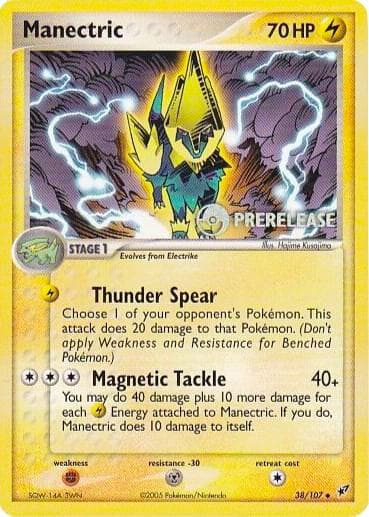 Manectric 38 107 Prerelease