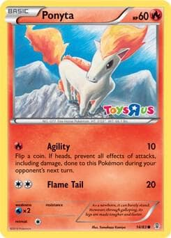 Ponyta 14 83 Toys R Us Promo