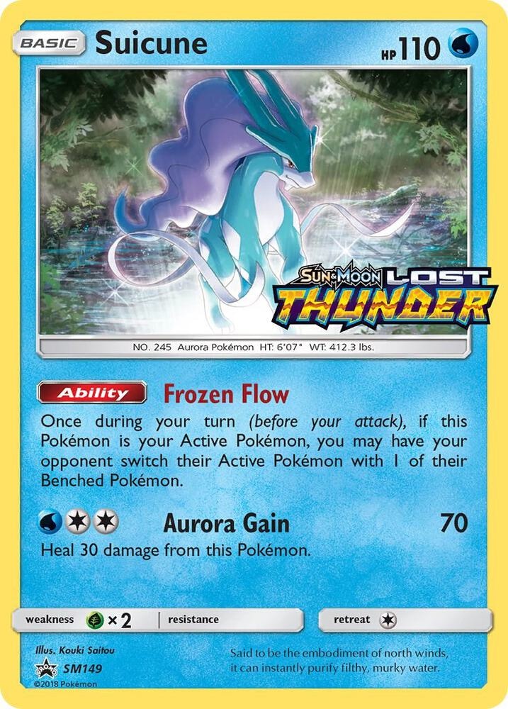 Suicune SM149 Prerelease