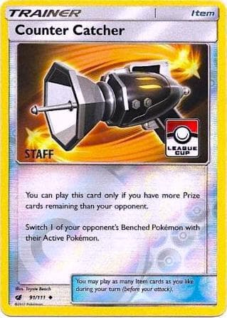 Counter Catcher 91 111 League Cup Staff