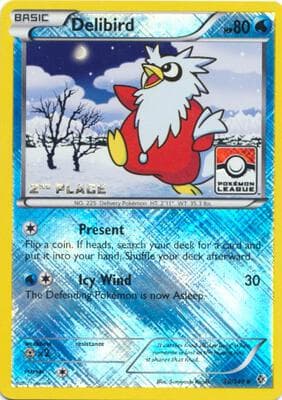 Delibird 38 149 Pokemon League 2nd Place