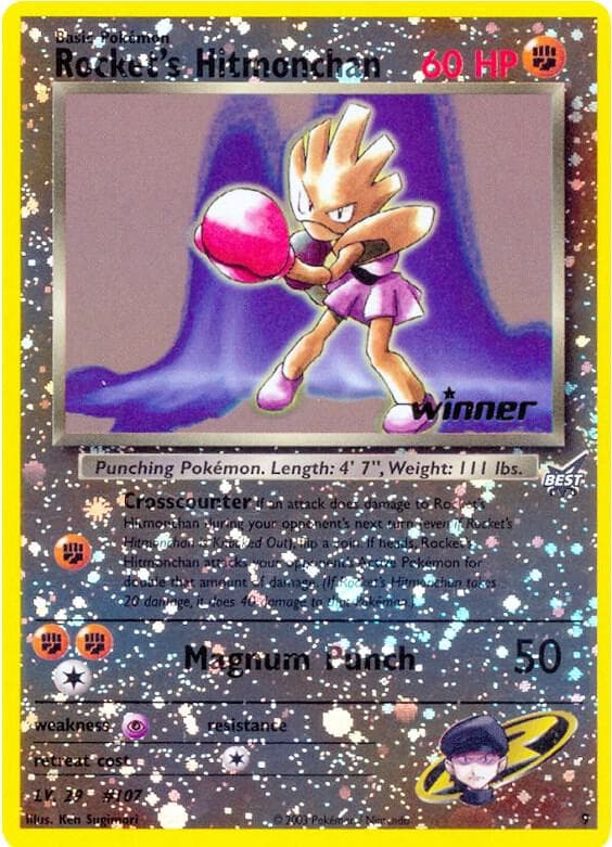 Rockets Hitmonchan 9 Winner