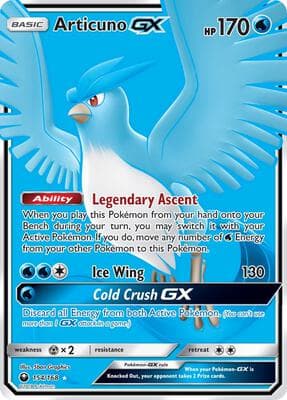 Articuno GX Full Art