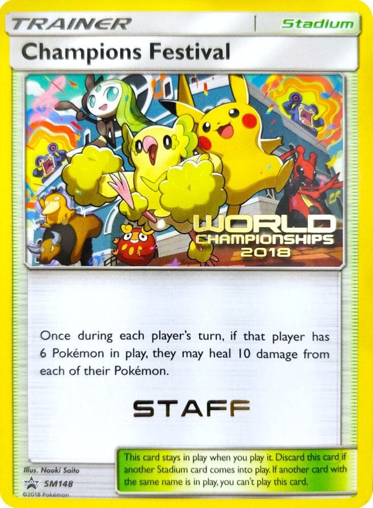 Champions Festival SM148 World Championships 2018 Staff