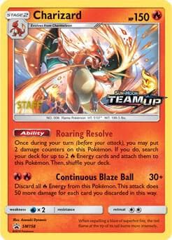 Charizard SM158 Staff