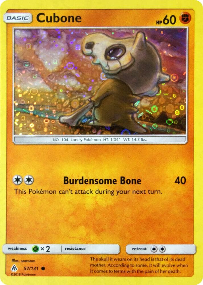 Cubone 57 131 General Mills Promo