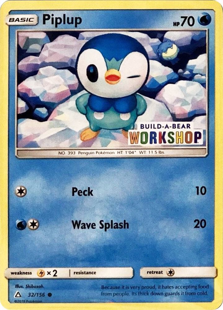 Piplup 32 156 Build A Bear Workshop Exclusive