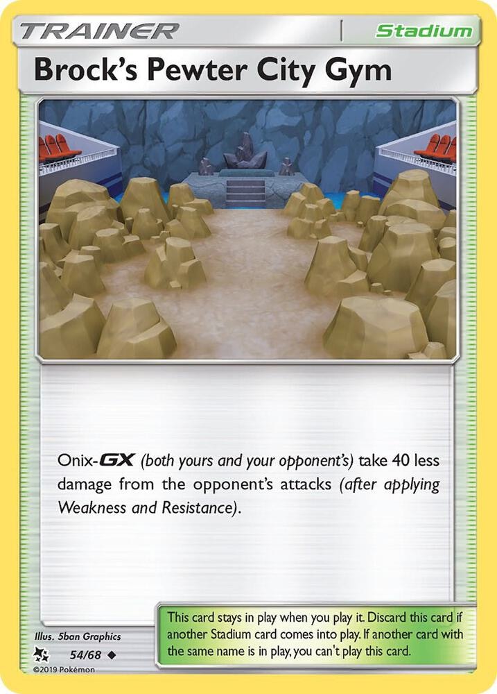 Brocks Pewter City Gym