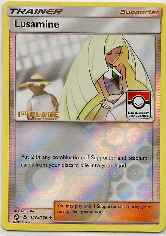 Lusamine 153a 156 League Challenge 1st Place