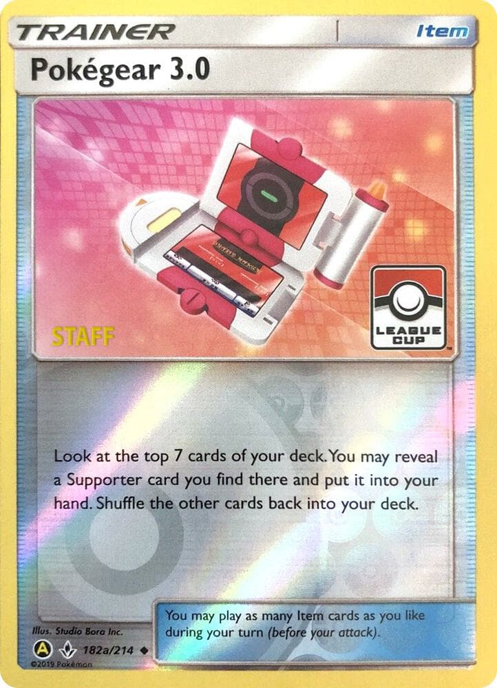 Pokegear 30 182a 214 League Cup Staff