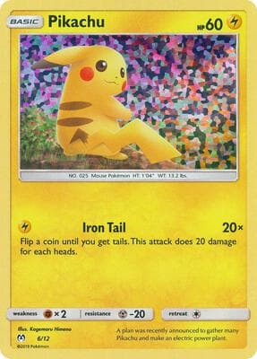 Pikachu 6 12