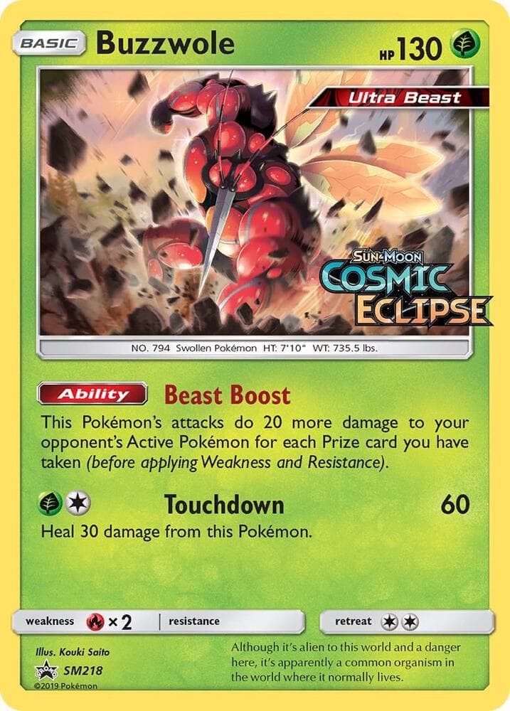 Buzzwole SM218 Prerelease