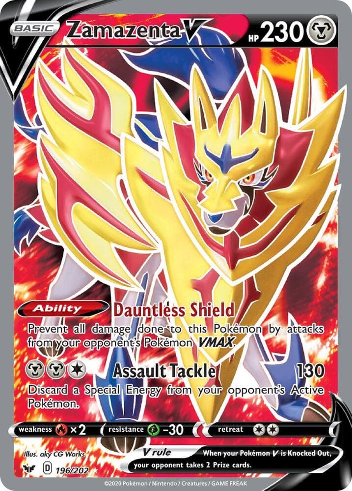 Zamazenta V Full Art
