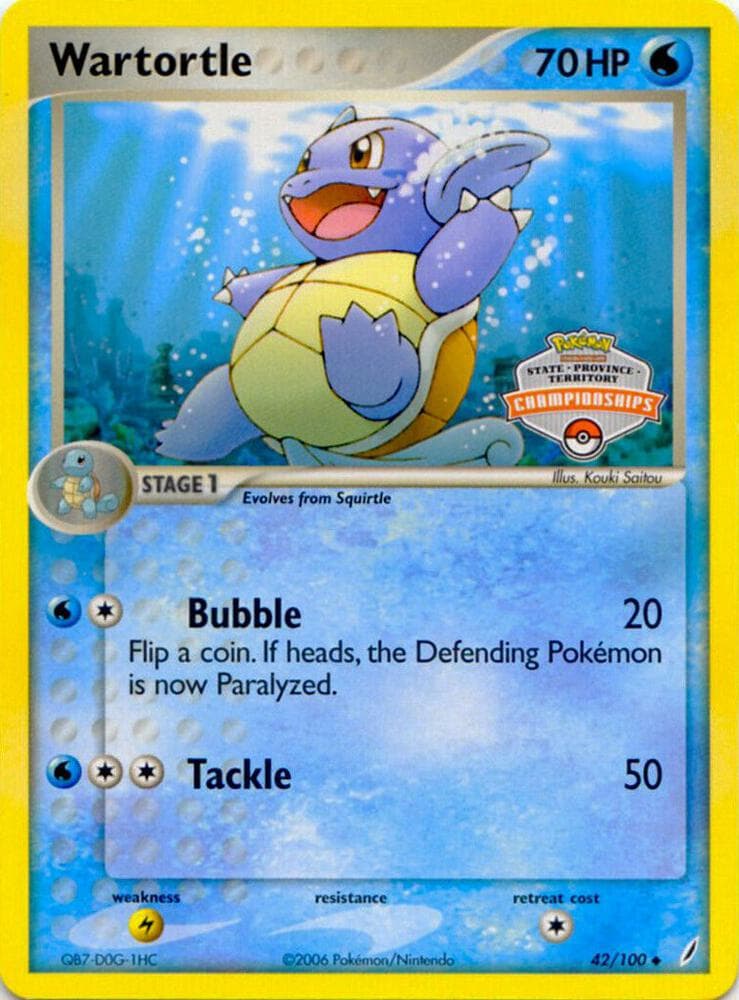 Wartortle 42 100 State Championships