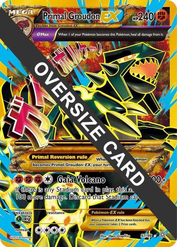 Primal Groudon EX 97 98