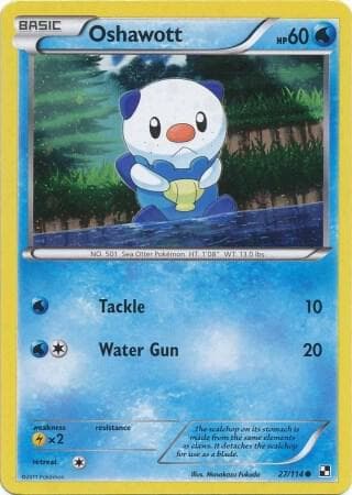 Oshawott 27 114 Cosmos Holo