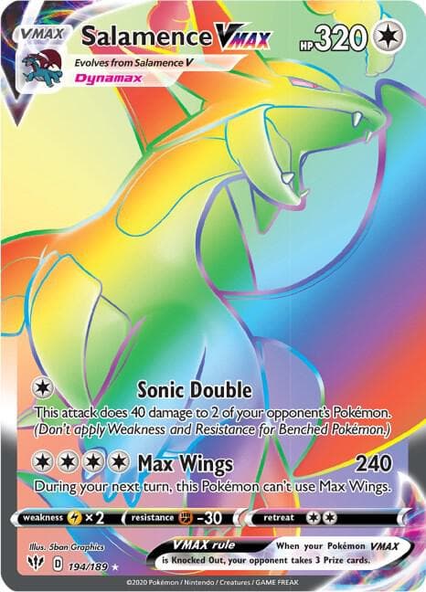 Salamence VMAX Secret