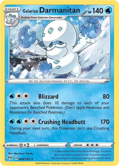 Galarian Darmanitan 44