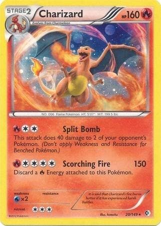 Charizard 20 149 Cosmos Holo