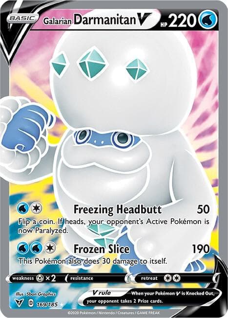 Galarian Darmanitan V Full Art