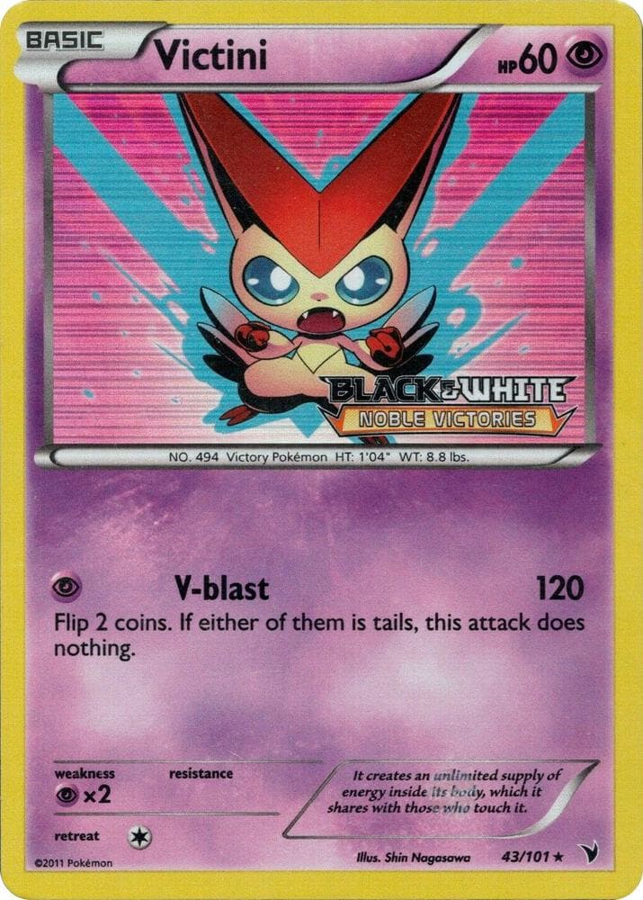 Victini 43 101 Prerelease